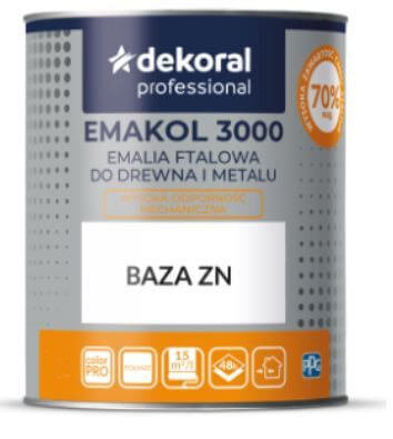Emalia  3000 Baza Zn 4,14L  Dekoral dekoral