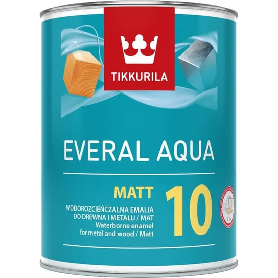 Emalia Akrylowa Everal Aqua Mat 0,45L Baza-C Tikkurila Tikkurila