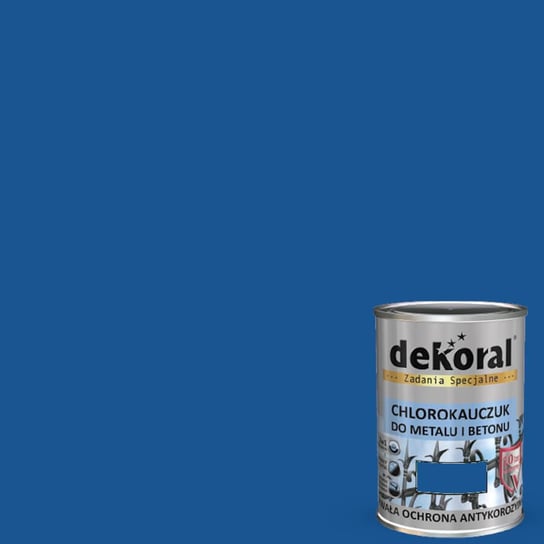 Emalia Chlorokauczukowa Strong Niebieski Chagall Ral 5010 0,9L Dekoral dekoral