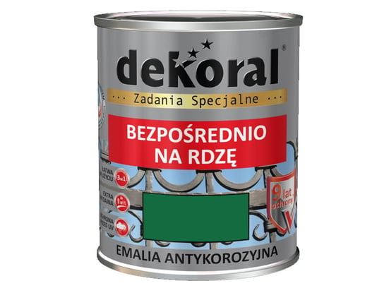 Emalia Dekoral Antykor. Zieleń mchu Połysk 0,65L Emantyk Zielień Mchu Połysk 0.65L dekoral