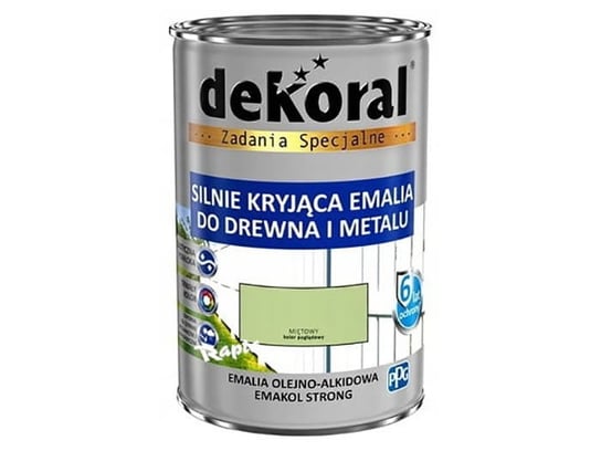 Emalia Dekoral Emakol Strong Miętowy 0.9L dekoral