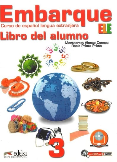 Embarque 3. Curso de espanol lengua extranjera. Libro del alumno + CD Prieto Prieto Rocio, Cuenca Alonso Montserrat