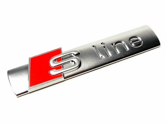 Emblemat Napis Na Błotnik Chrom S-Line Oe Audi Audi