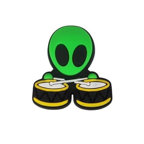 Emblemat Naszywka UFO Obcy Gra Na Perkuji Przypinka Do Butów Do Crocs Do Klapek  37-63 OS Inna marka