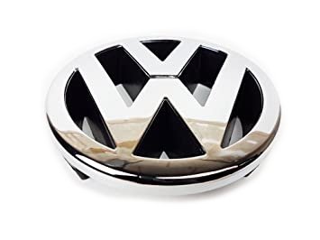 Emblemat Znaczek Na Przód Chrom Oe Vw Caddy 4 Passat B7 Touran Ii Volkswagen