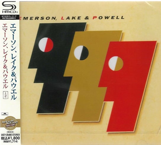 Emerson, Lake & Powell (SHM-CD) (Remastered) (Japanese Limited  Edition) (+ 2 Bonus Tracks) Emerson, Lake & Powell