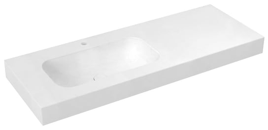 EMICO umywalka lewa, 170x50 cm, wersja L, Rockstone biały mat Inna marka