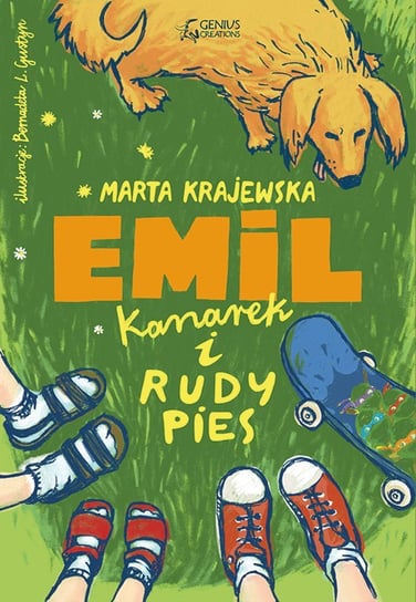Emil, kanarek i rudy pies Krajewska Marta