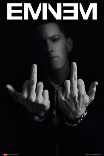 Eminem środkowy palec - plakat 61x91,5 cm Inny producent