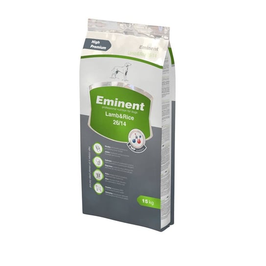 Eminent Lamb&Rice 26/14 15kg - jagnięcina z ryżem dla psów wszystkich ras od 4. miesiąca życia EMINENT
