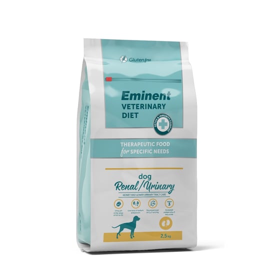 Eminent Veterinary Diet Dog Renal/Urinary 2,5kg EMINENT
