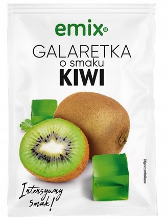 .Emix Galaretka o smaku Kiwi 75g Inna marka