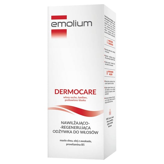 Emolium, Dermocare, nawilżająco-regenerująca odżywka do włosów, 150 ml Emolium