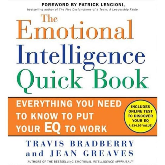 Emotional Intelligence Quick Book Greaves Jean, Bradberry Travis