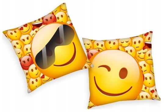Emotki Emoji Buźki Buzka Smile Poduszka Jasiek Herding