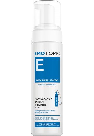 Emotopic, Nawilżający balsam do ciała w piance, 200 ml Emotopic