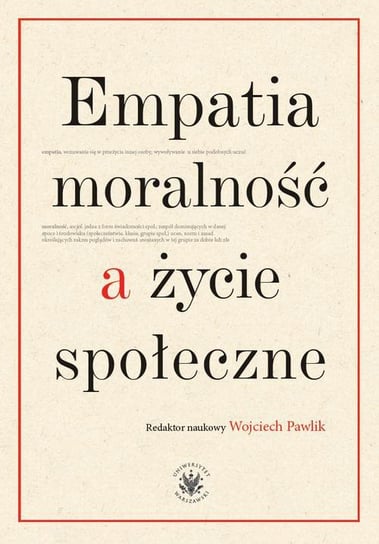 Empatia moralność a życie społeczne Pawlik Wojciech