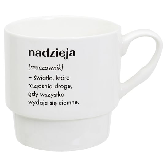 Empik Gifts – Kubek porcelanowy „Nadzieja” 330 ml Empik Gifts
