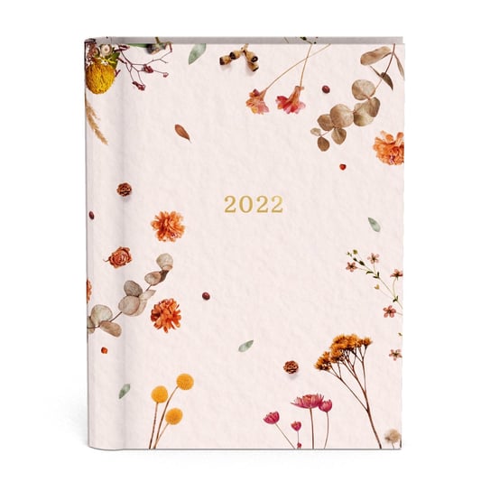 Empik, Kalendarz tygodniowy książkowy 2022, B6, delikatny różowy Empik