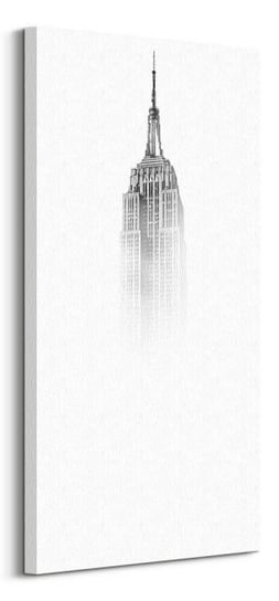 Empire State Building we mgle - obraz na płótnie Wizard