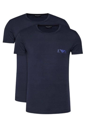 Emporio Armani granatowy T-shirt męski 2 szt., Rozmiar XL Emporio Armani