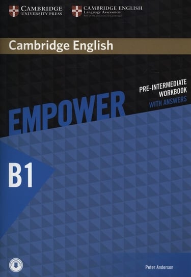 Empower Pre-Intermediate Workbook with answers + Online. Podręczniki do nauki języków. B1 Anderson Peter