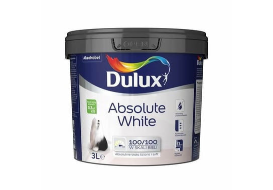 Emulsja Absolute White 3L Dulux Dulux