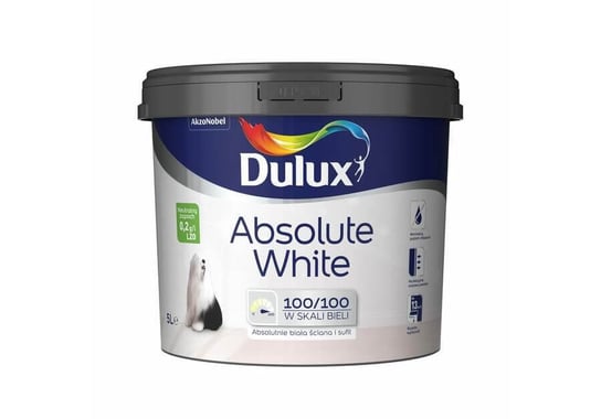 Emulsja Absolute White 5L Dulux Dulux