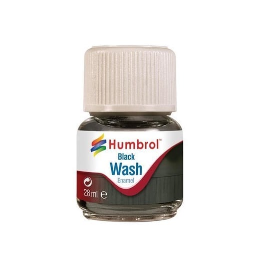 Enamel Wash, Black, 28 ml Humbrol