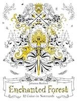 Enchanted Forest Notecards Basford Johanna
