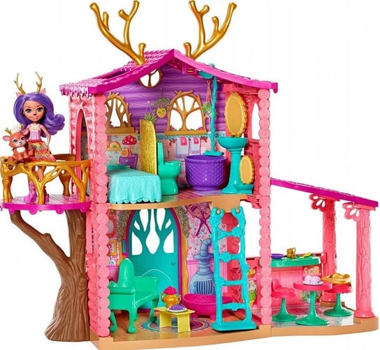 Enchantimals Duży Domek Leśny Jelonków Mattel Mattel