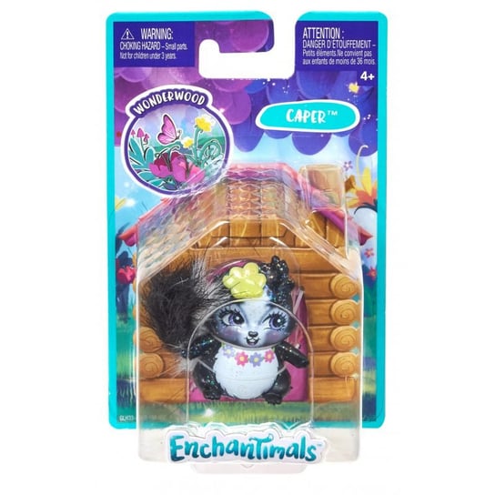 Enchantimals, figurka zwierzątka Skunks Caper Enchantimals