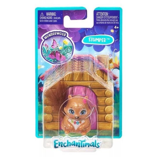 Enchantimals, figurka zwierzątka Wiewiórka Stumper Enchantimals