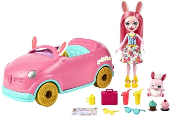 Enchantimals - króliczkowóz pojazd do zabawy - hcf85 Mattel