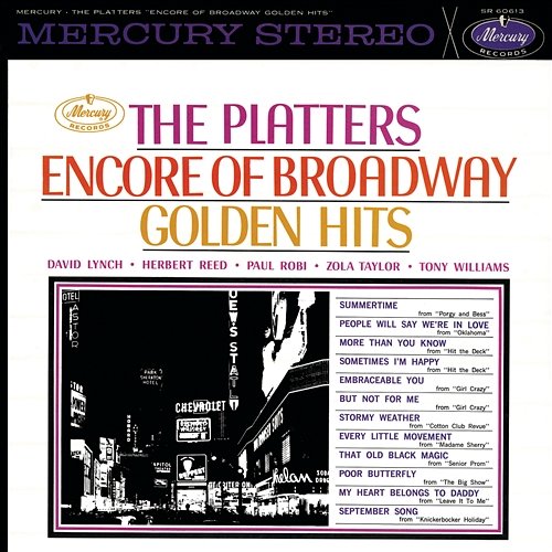 Encore Of Broadway Golden Hits The Platters