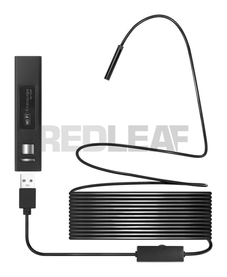 Endoskop WiFi Redleaf RDE-510WS - elastyczny kabel 10 m Redleaf