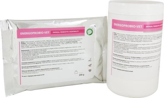 Energaprobio vet 200 g energia probiotyk i elektrolit w jednym Inny producent