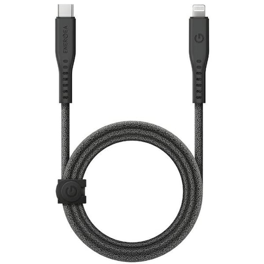 ENERGEA kabel Flow USB-C - Lightning C94 MFI 1.5m czarny/black 60W 3A PD Fast Charge ENERGEA