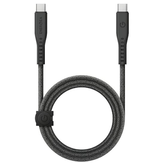 ENERGEA kabel Flow USB-C - USB-C 1.5m czarny/black 240W 5A PD Fast Charge ENERGEA