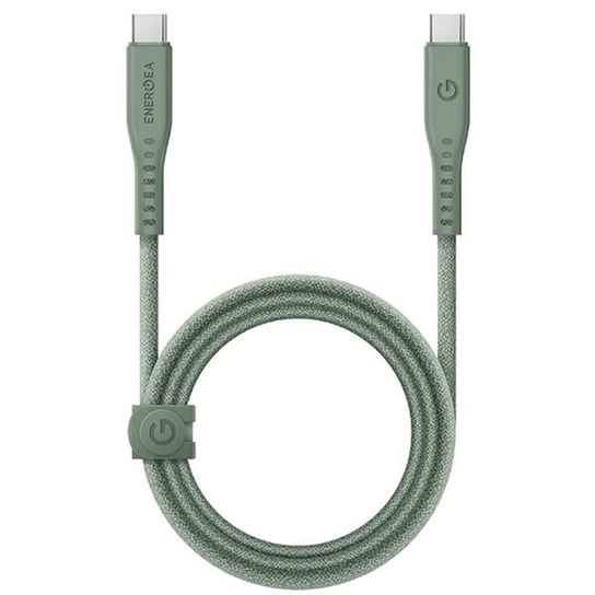 ENERGEA kabel Flow USB-C - USB-C 1.5m zielony/geen 240W 5A PD Fast Charge ENERGEA