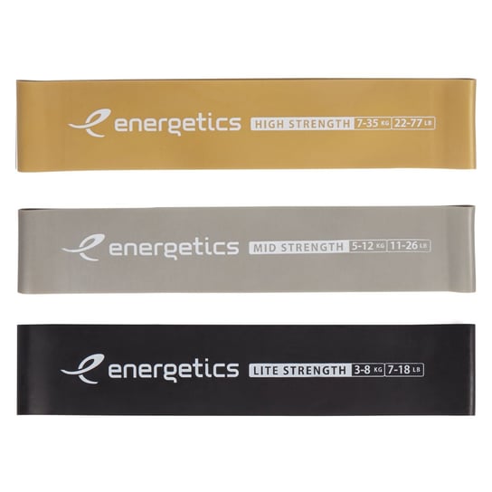 Energetics, guma do ćwiczeń, Mini Set Pro 1.0, złota Energetics