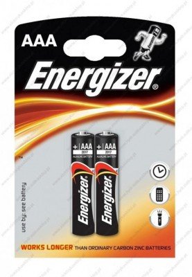 Energizer Bateria POWER SEAL AAA LR03, blister 2szt. Energizer