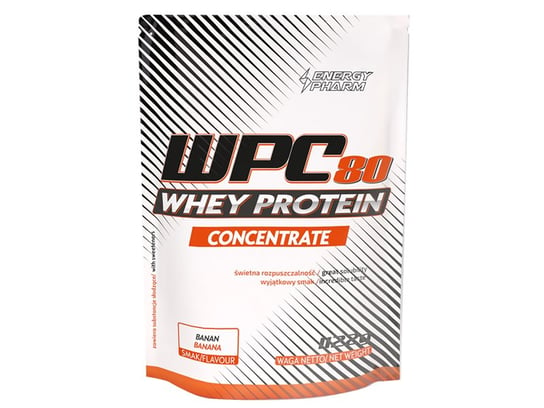 Energy Pharm, Odżywka białkowa, WPC 80 Whey Protein Concentrate, 1122 g, wanilia ENERGY PHARM