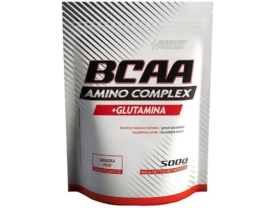 Energy Pharm, Suplement aminokwasowy, BCAA Amino Complex + Glutamina, 500 g ENERGY PHARM
