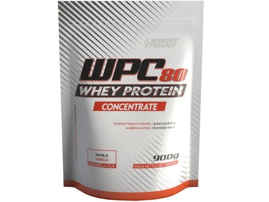 Energy Pharm, Suplement diety, WPC 80 Whey Protein Concentrate, 900 g ENERGY PHARM