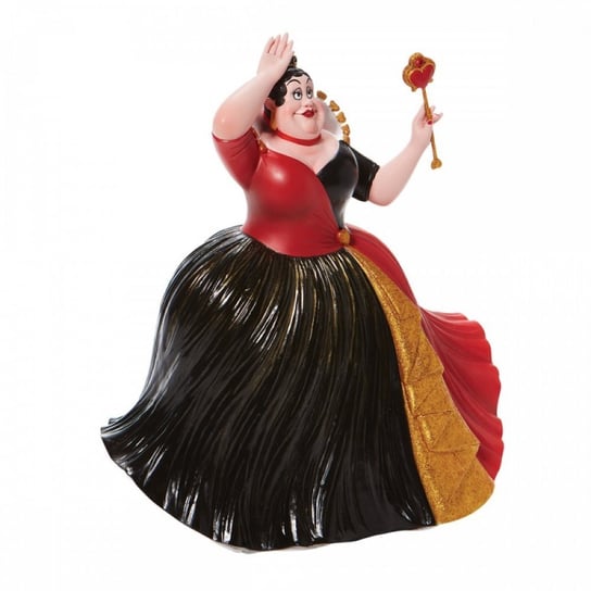 Enesco Disney Showcase Couture De Force Alicja W Krainie Czarów Figurka Królowej Kier, Wielokolorowa 9,5 Cala Wys. X 7 Cali Szer. X 7,875 Cala Dł. Enesco