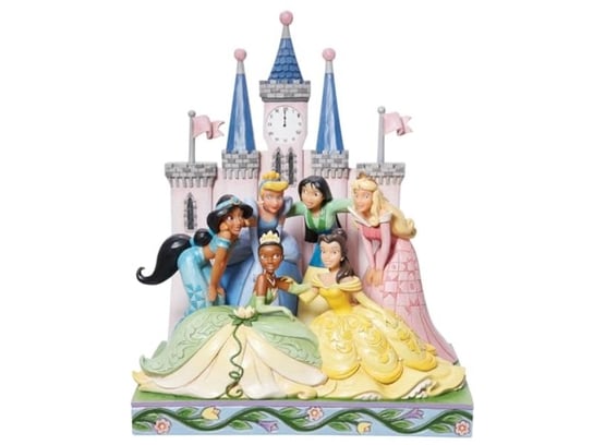 Enesco - Tradycje Disneya - Figura księżniczek przed zamkiem Inna marka