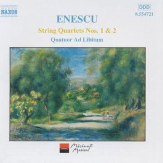 Enescu: String Quartets Nos. 1 & 2 Quatuor Ad Libitum