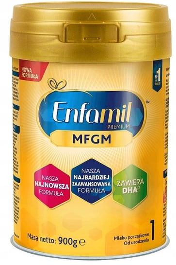 ENFAMIL PREMIUM MFGM 1 mleko początkowe 900 g Enfamil