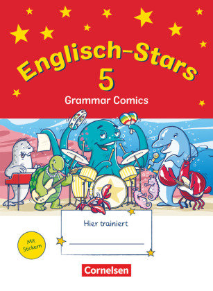 Englisch-Stars 5. Schuljahr - Übungsheft Grammar Comics Oldenbourg Schulbuchverl., Oldenbourg Schulbuchverlag